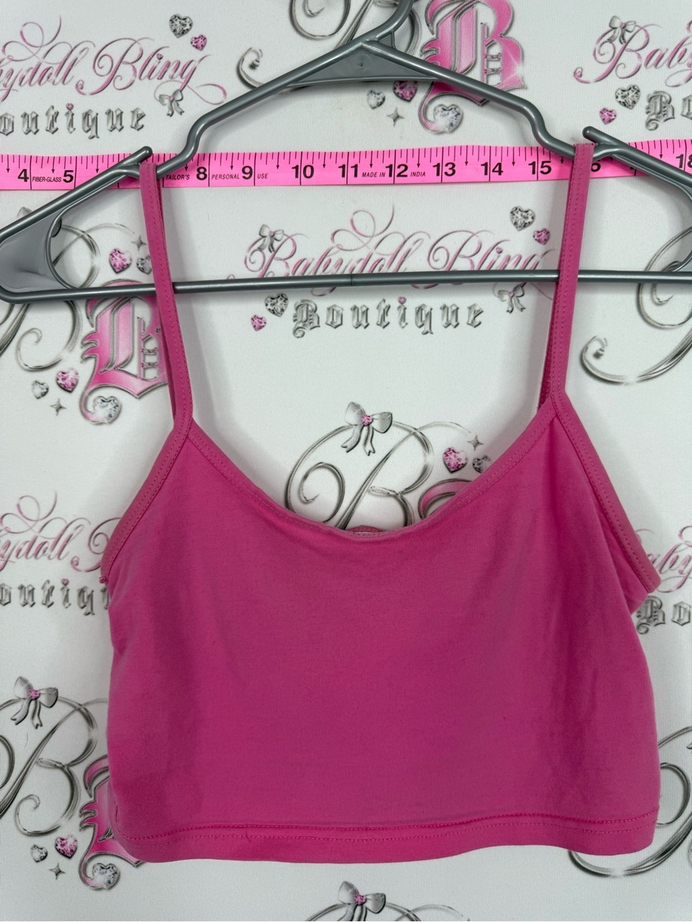 TNA cropped tank top Pink Crop Tank Top Aritzia